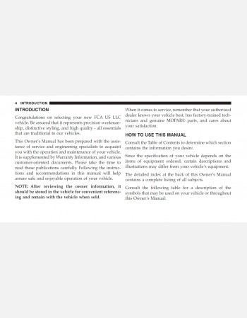 2016 chrysler 300 owners manual